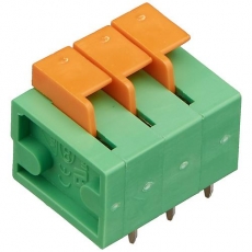 Клеммник DG142R-5.08-03P-14-00A(H) зелёный шаг 5,08 мм DEGSON