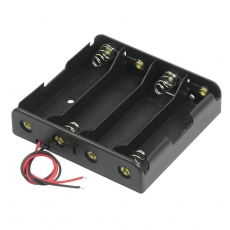 Держатель  аккумулятора Li-ion 4X18650 открытый