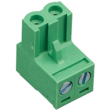 Клеммник 2EDGK-5.08-02P-14-00A(H) зеленый шаг 5,08 мм DEGSON