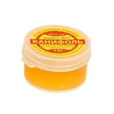 Канифоль сосновая марки светлая А 10г высший сорт Connector