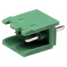 Клеммник 2EDGV-5.08-02P-14-00A(H) зеленый шаг 5,08 мм DEGSON
