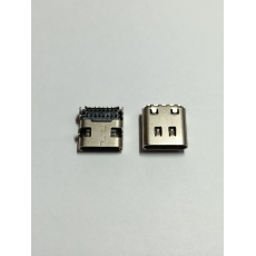Разъем USB 3.1 TYPE-C-16DIP розетка на плату с dip креплением