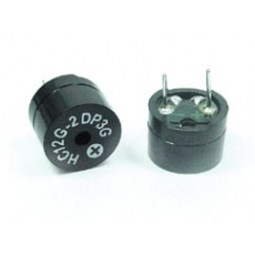 Пьезоизлучатель HC12G-2P d=12, 1.5В 2048Гц без генератора