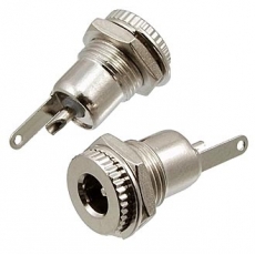 Гнездо питания на корпус TC 5.5x2.5mm metal  М10 24В 2А 