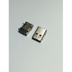 Разъем USB 3.1 TYPE-C-24SDL розетка на плату с dip креплением