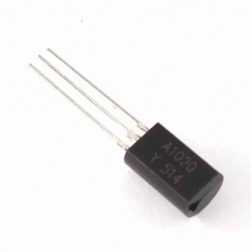 Транзистор биполярный 2SA1020 PNP -50В 2А 0,9Вт TO-92MOD