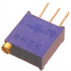 Резистор подстроечный 3296W-202 2 kОм 0,5Вт