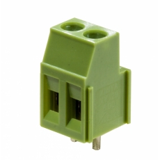 Клеммник DG129-5.0-02P-14A(H) зеленый шаг 5,00 мм DEGSON