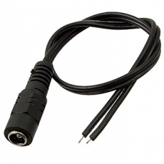 Гнездо питания JR-F29A DC 5.5*2.1 с кабелем 0,2м  