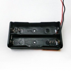 Держатель аккумулятора 2х18650 Li-ion,   открытый