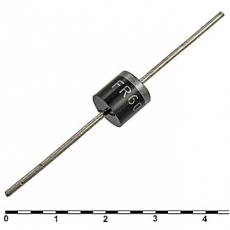 Диод FR602  6А 100В 500ns R-6