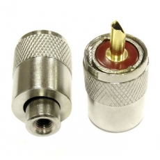 Разъем UHF-U58P штекер на кабель RG-58