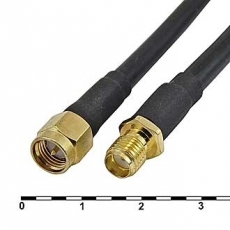 WS113 Разъем: SMA-K5/SMA-J5-RG58-30 (штекер-гнездо)