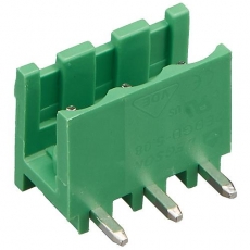 Клеммник 2EDGR-5.08-03P-14-00A(H) зеленый шаг 5,08 мм DEGSON