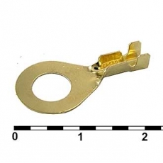 Кабельный наконечник неизолир.кл.земля тип О 6.2мм GOLD DJ431-6A.B.C.D