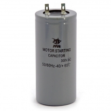 Конденсатор пусковой CD60 300 uF ~ 300 VAC (±5%) 50Hz. JYUL (50*100 mm)