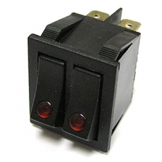7017.Клавишный переключатель  IRS-2101E-1C 16А 250В  on-off