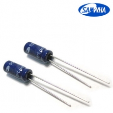Конденсатор ECAP - 47uF - 25v <SD>85С  5*11 SAMWHA