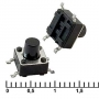 Кнопка тактовая: IT-1102WB 6x6x7 mm СМД