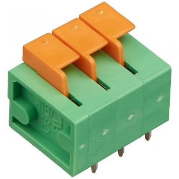 Клеммник DG142R-5.08-03P-14-00A(H) зелёный шаг 5,08 мм DEGSON