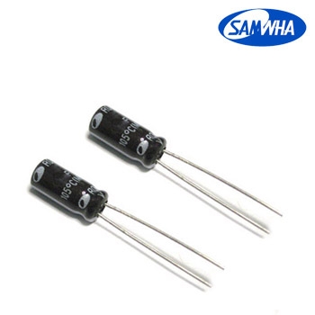Конденсатор ECAP - 2,2uF - 25V 105С 5*11 SAMWHA