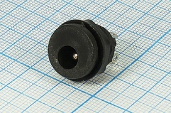 Гнездо питания на корпус DJK-09A  5.5*2.1 