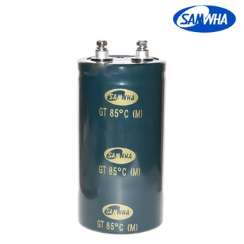 Конденсатор ECAP - 6800uF - 400V GT 85C 76*130 БОЛТОВЫЕ SAMWHA