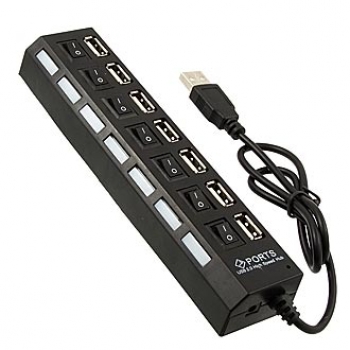  Высокоскоростной 7-PORT USB2.0 HUB