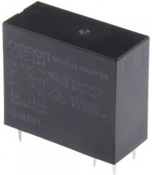 Реле электромагнитное G2RG-2A4 12VDC 8A/250VAC Omron