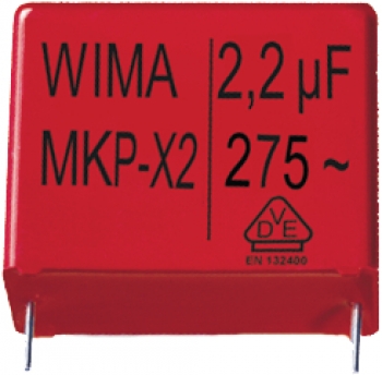 Конденсатор Х2-MKP 0.01uF (10nF)275V MKX21W21002C00MSSD WIMA 165-10-979