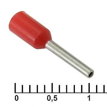 Кабельн. Наконеч. изолир. красный DN00508 Ø 1мм L-8мм L-KLS8-01108-E0508-R KLS Electronic Co.LTD