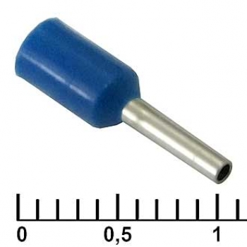 Кабельн. Наконеч. изолир. синий DN00506 d=1мм L-6мм