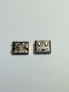  Разъем USB 3.1 TYPE-C-6SD1 розетка на плату с dip креплением
