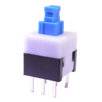 Кнопочный переключатель PB22E08 (B170G) без фиксации 8x8x13 mm