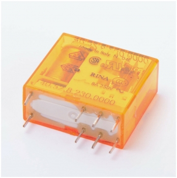 Реле электромагнитное  40.52.8.230.0000 230VDC 8A/250VAC Finder