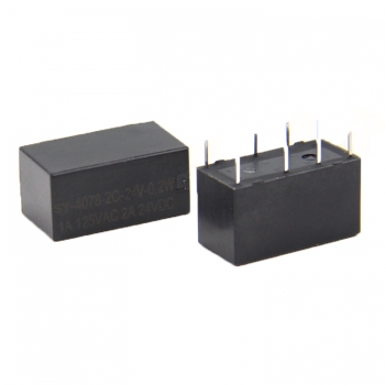 Реле электромагнитное 4078-S-DC24V 24V 2А (2A 30VDC, 2A 125VAC)