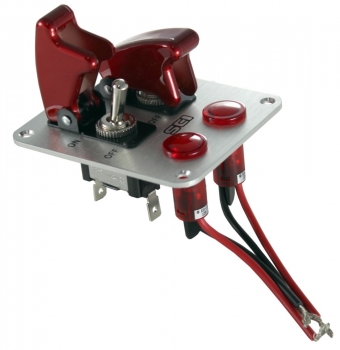 Панель R18-P2A-5R17100L-N (2 тумблера с колпаками)