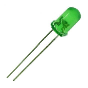 Светодиод GNL-5013GD зеленый матовый  Vf=2.1В IV=15mcd