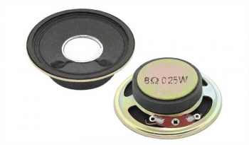 Динамик: RSPA02009XHZZ  0.25W 8ohm 50мм SHARP (демонтаж) 