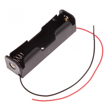 Держатель аккумулятора 1х18650 Li-ion,   открытый