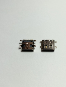 Разъем USB 3.1 TYPE-C-16S розетка на плату с SMD креплением