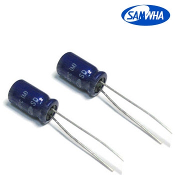 Конденсатор ECAP - 100uF - 35V  85С <SD> 6.3х11 SAMWHA