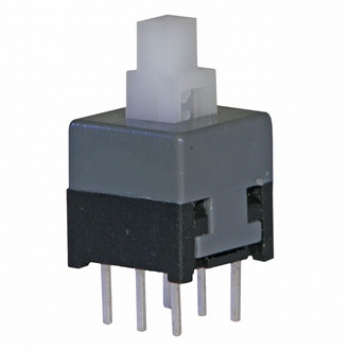 Кнопочный переключатель PB22E09 c фиксацией 8x8x13 mm