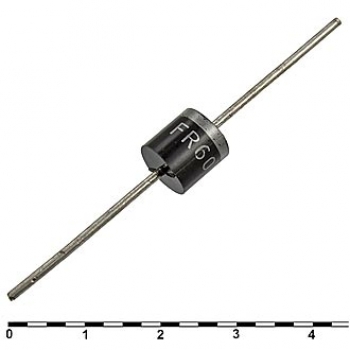 Диод FR602  6А 100В 500ns R-6