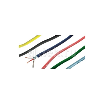 Кабель PREMIER LCM-18BL микрофонный Ø 3mm 2жилы 2 экрана стерео синий