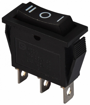 7059.Клавишный переключатель   KCD3 15A 250В On-Off-On