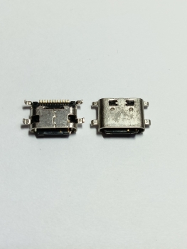 Разъем USB 3.1 TYPE-C-12SAD розетка на плату врезная