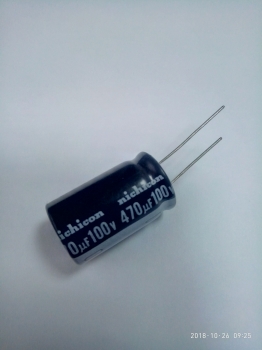 Конденсатор ECAP - 470uF - 100v 105*С 18x32 HE(M) NICHICON