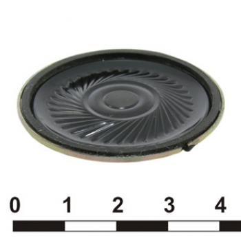Динамик DXI40N-A 0.25W 50ohm диам 40мм