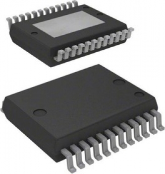 Микросхема VND5025AK-E  DC интеллектуальный ключ 4.5В-36В, 41А POWERSSO-24 STMicroelectronics